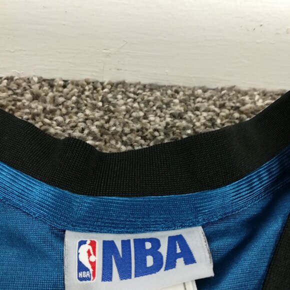 Vintage 2004 Washington Wizards Gilbert Arenas Jersey Reebok Blue Mens Medium - Picture 3 of 9